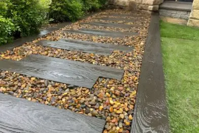 Dormente para jardim